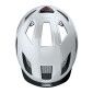 CASQUE VELO ADULTE ABUS URBAIN HYBAN 2.0 BLANC POLAIRE TAILLE L (56-61cm) REGLAGE MOLETTE 4003318869037