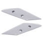CARROSSERIE/CARENAGE MAXISCOOTER ADAPTABLE YAMAHA 125-300-400 XMAX 2018> GRIS NARDO (KIT 15 PIECES) -P2R- 3700948292662