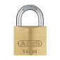 CADENAS A CLE ABUS LAITON 55/30 (29x44 - Diam 5mm) 4003318028540