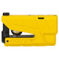 ANTIVOL BLOQUE DISQUE ABUS GRANIT DETECTO XPLUS AVEC ALARME SONORE 100Db DIAM 19mm JAUNE (CLASSE SRA) 4003318786112
