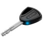 ANTIVOL BLOQUE DISQUE ABUS GRANIT DETECTO XPLUS AVEC ALARME SONORE 100Db DIAM 19mm JAUNE (CLASSE SRA) 4003318786112