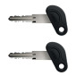 ANTIVOL VELO FER A CHEVAL ABUS TECTIC 496 LH NOIR AVEC SERRURE INTEGREE - SECURITE NIVEAU 6/15 - 4003318112584