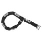 ANTIVOL A CHAINE ABUS GRANIT DETECTO XPLUS 1.20M MAILLON DIAM 12 mm AVEC LASSO AVEC BLOQUE DISQUE ALARME SONORE 100Db (DIAM 16 mm) (CLASSE SRA) 4003318766992
