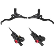 FREIN A DISQUE VTT HYDRAULIQUE CLARKS M2 AVANT/ARRIERE POST MOUNT NOIR DURITE 1000mm/1700mm SYSTEME DOUBLE PISTON POUR DISQUE 160mm (SANS DISQUE) (MONTAGE ATELIER) 3700948301777