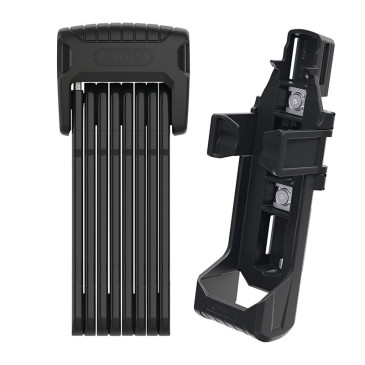 ANTIVOL VELO / TROTTINETTE PLIABLE/PLIANT ABUS GRANIT BORDO 6500K LONGUEUR 120cm NOIR (HOMOLOGUE ART) -NIVEAU SECURITE 15- 4003318621154