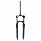 FOURCHE VTT 27.5 " SUNTOUR XCE28 NOIR 100mm POUR FREIN A DISQUE PIVOT LISSE L255mm 1"1/8-28 EXTERIEUR - ROUE BLOCAGE RAPIDE