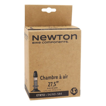 CHAMBRE A AIR VELO 27.5 x 2.10-2.40 NEWTON VALVE PRESTA 28mm 3700948267882