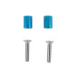 CACHE PIGNON 50 A BOITE ARTEK POUR MINARELLI 50 AM6/BETA 50 RR/RIEJU 50 MRT/SHERCO 50 SM-R, SE-R ALU CNC BLEU 3700948292334