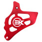 SPROCKET COVER 50 WITH GEARBOX ARTEK FOR MINARELLI 50 AM6/BETA 50 RR/RIEJU 50 MRT/SHERCO 50 SM-R, SE-R ALU CNC RED 3700948292341