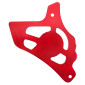 SPROCKET COVER 50 WITH GEARBOX ARTEK FOR MINARELLI 50 AM6/BETA 50 RR/RIEJU 50 MRT/SHERCO 50 SM-R, SE-R ALU CNC RED 3700948292341
