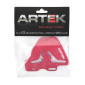 REAR BRAKE CYLINDER PROTECTION PLATE 50 WITH ARTEK UNIVERSAL BOX 40-50 mm CNC ALU RED 3700948292402