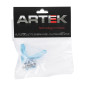 ARTEK CLUTCH ROD STOP 50 GEARBOX FOR MINARELLI 50 AM6/BETA 50 RR/RIEJU 50 MRT/SHERCO 50 SM-R, SE-R ALU CNC BLUE 3700948292457