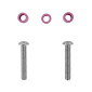BUTEE BIELLETTE EMBRAYAGE 50 A BOITE ARTEK POUR MINARELLI 50 AM6/BETA 50 RR/RIEJU 50 MRT/SHERCO 50 SM-R, SE-R ALU CNC ROSE 3700948292471
