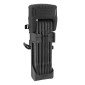ANTIVOL VELO / TROTTINETTE PLIABLE/PLIANT ABUS GRANIT BORDO 6500K LONGUEUR 90cm NOIR (HOMOLOGUE ART) -NIVEAU SECURITE 15- 4003318614989