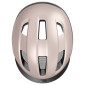CASQUE VELO ADULTE ABUS PURL-Y ACE CHAMPAGNE OR ECLAIRAGE INTEGRE TAILLE L (56-61cm) REGLAGE MOLETTE 4003318979286