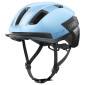 CASQUE VELO ADULTE ABUS URBAIN PURL-Y ACE BLEU GLACIER ECLAIRAGE INTEGRE TAILLE L (57-61cm) REGLAGE MOLETTE (COMPATIBLE S-PEDELEC) 4003318979255
