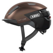 CASQUE VELO ADULTE ABUS URBAIN PURL-Y ACE MARRON ECLAIRAGE INTEGRE TAILLE M (54-58cm) REGLAGE MOLETTE (COMPATIBLE S-PEDELEC) 4003318979156