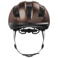 CASQUE VELO ADULTE ABUS URBAIN PURL-Y ACE MARRON ECLAIRAGE INTEGRE TAILLE S (51-55cm) REGLAGE MOLETTE (COMPATIBLE S-PEDELEC) 4003318979149