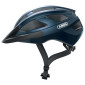 CASQUE VELO ADULTE ABUS MACATOR BLEU NUIT TAILLE L (58-62cm) REGLAGE MOLETTE 4003318673276