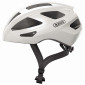 CASQUE VELO ADULTE ABUS MACATOR BLANC PERLE TAILLE S (51-55cm) REGLAGE MOLETTE 4003318673313