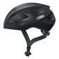 CASQUE VELO ADULTE ABUS MACATOR VELOURS NOIR TAILLE S (51-55cm) REGLAGE MOLETTE 4003318872143