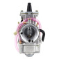 CARBURATEUR TYPE PWK 28 SILVER A BOISSEAU PLAT AVEC POWER JET + STARTER TIRETTE -P2R- 3700948110737