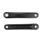 MANIVELLE DROITE + GAUCHE VAE / E-BIKE LONGUEUR 170mm ALU NOIR JIS POUR MOTEUR SHIMANO E5000 (PAIRE) 8059796065108