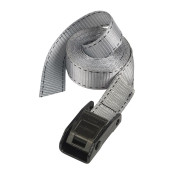 SANGLE BAGAGERE MASTERLOCK LARGEUR 25mm LONGUEUR 2,50M GRIS CAPACITE D'ARRIMAGE 150kg (VENDU A LA PAIRE) 3520190923059