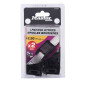 SANGLE BAGAGERE MASTERLOCK LARGEUR 25mm LONGUEUR 2,50M GRIS CAPACITE D'ARRIMAGE 150kg (VENDU A LA PAIRE) 3520190923059