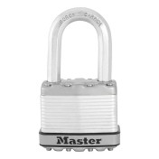 CADENAS A CLE MASTERLOCK EXCELL ACIER TRAITE ANTI-INTEMPERIES ANSE OCTOGONALE TOUGH-CUT LARGEUR 50mm, ANSE HAUTE 38mm, DIAM 9mm (DOUBLE VERROUILLAGE) (VENDU A L'UNITE) 3520190929884