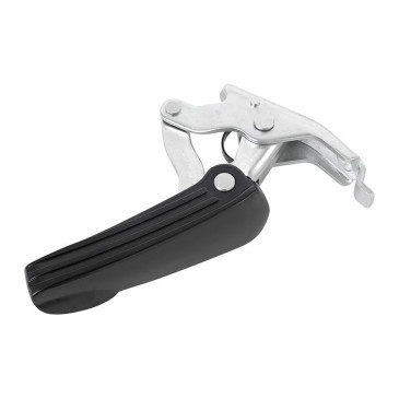 REPOSE PIED PASSAGER DROIT ORIGINE PIAGGIO 125-300 GTS NOIR MAT 2003> -CM017207-