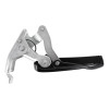 REPOSE PIED PASSAGER DROIT ORIGINE PIAGGIO 125-300 GTS NOIR MAT 2003> -CM017207-