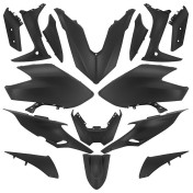 CARROSSERIE/CARENAGE MAXISCOOTER ADAPTABLE YAMAHA 560 TMAX 2020>2021 NOIR MAT (KIT 15 PIECES) 3700948195222