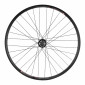 ROUE VTC 700X45 KARGO / VAE / E-BIKE ARRIERE DISQUE ET V-BRAKE NOIR DOUBLE PAROI AVEC OEILLETS MOYEU VELOX DISQUE 6 TROUS CASSETTE 11/10/9V. (RENFORCE) JANTE 25C 32 RAYONS NOIRS 3700948284759