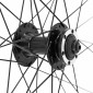 ROUE VTC 700X45 KARGO / VAE / E-BIKE AVANT DISQUE ET V-BRAKE DOUBLE PAROI AVEC OEILLETS MOYEU VELOX DISQUE 6 TROUS NOIR BLOCAGE (RENFORCE) JANTE 25C 32 RAYONS NOIRS 3700948284766