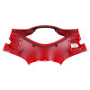 COUVRE GUIDON SUPERIEUR ORIGINE PIAGGIO 50-125 VESPA PRIMAVERA 2013> ROUGE 894 -67364600R7-