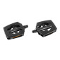 PEDALE CITY MARWI NOIR SP-890 SANDBLOCK RESINE FILETAGE 1/2" (PAIRE SUR CARTE) - QUALITE PREMIUM 8590966880850