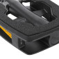 PEDALE CITY MARWI NOIR SP-890 SANDBLOCK RESINE FILETAGE 1/2" (PAIRE SUR CARTE) - QUALITE PREMIUM 8590966880850