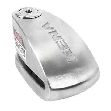 ANTIVOL BLOQUE DISQUE XENA XX15 BLUETOOTH AVEC ALARME SONORE DIAM 14mm INOX (CLASSE SRA) 0876846004317
