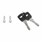 ANTIVOL VELO FER A CHEVAL ABUS PRO AMPARO 4750 X NR NOIR POUR PASSAGE DE ROUE EXTRA LARGE AVEC SERRURE INTEGREE - SECURITE NIVEAU 9/15 - 4003318693496