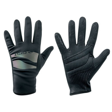 GANTS VELO HIVER ENFANT JUNIOR GIST NOIR 10/12 ANS (PAIRE SUR CARTE) SANS VELCRO -8156 8013271332253