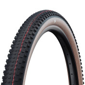 PNEU VTT / VAE 29 X 2.25 SCHWALBE RICK XC NOIR TLR SUPER RACE (57-622) TUBELESS READY FLANC TRANSPARENT HOMOLOGUE VAE E25 (POIDS MAX 115kgs) 4026495927567