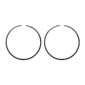 PISTON RING FOR 50CC MOTORBIKE ARTEK K2 (2 RINGS) FOR DERBI 50 SENDA 2006>, GPR 2006>/GILERA 50 SMT 2006>, RCR 2006> (ENGINE PIAGGIO EURO 3) (SOLD PER PAIR) 8434829011572