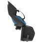 PORTE BEBE/SIEGE ENFANT ARRIERE PRODIGEE ICON A FIXER SUR PORTE BAGAGE FIXATION ETAU NOIR COUSSIN BLEU AVEC SERRURE (JUSQU'A 22 kg MAX) (HOMOLOGUE CE EN 14344) 8020092012615