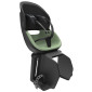 PORTE BEBE/SIEGE ENFANT ARRIERE PRODIGEE ICON A FIXER SUR PORTE BAGAGE FIXATION ETAU NOIR COUSSIN VERT JADE AVEC SERRURE (JUSQU'A 22 kg MAX) (HOMOLOGUE CE EN 14344) 8020092012639