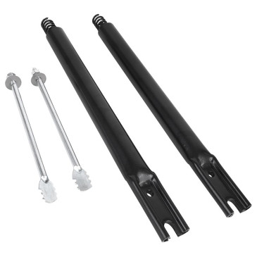 FOURREAU DE FOURCHE CYCLO ADAPTABLE PEUGEOT 103 MVL NOIR (COMPLET) (PAIRE) -SELECTION P2R- 3700948302200
