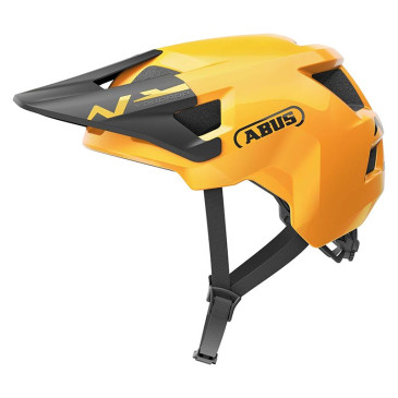 CASQUE VELO ENFANT VTT/BMX ABUS YOUDROP ICON JAUNE TAILLE S (48-55cm) REGLAGE MOLETTE 4003318034268
