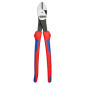 PINCE COUPANTE PRO KNIPEX ROBUSTE 250mm GRIS ANTIROUILLE POUR EPAISSEUR DE MATERIAU DE 3,0 A 4,6mm AVEC POIGNEE ERGONOMIQUE (74 02 250) -MADE IN GERMANY- 4003773042402