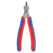 PINCE COUPANTE PRO KNIPEX SUPER KNIPS 125mm CHROME ULTRA FINE POUR ELECTRONIQUE ET MECANIQUE DE PRECISION AVEC POIGNEE ERGONOMIQUE (78 03 125) -MADE IN GERMANY- 4003773035381