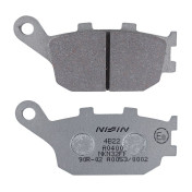PLAQUETTE DE FREIN NISSIN POUR YAMAHA 700 MT-07 AR/HONDA 600 CB F HORNET 1998>2006 AR/KAWASAKI 750 Z 2007>2012 AR, 650 Z 2017> AR/SUZUKI 1250 GSF BANDIT 2007>2012 AR (A0400) (SEMI METAL) -ECE R90- 4044079100748